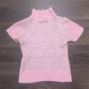 Pink Y2K Takeout Turtleneck shirt